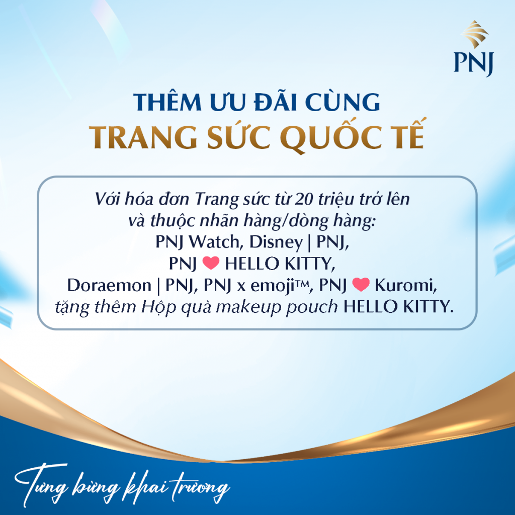 KHAI TRƯƠNG TƯNG BỪNG VỚI HÀNG NGÀN ƯU ĐÃI TẠI TRUNG TÂM KIM HOÀN PNJ 65 HAI BÀ TRƯNG, LONG XUYÊN, AN GIANG 3 POST KT1200X1200 12