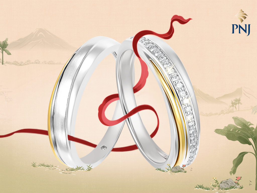 Gợi Ý 5 Cặp Nhẫn Cưới Vàng Đẹp Từ BST Nhẫn Cưới Tơ Hồng PNJ 2026 3 goi y 5 cap nhan cuoi vang dep tu bst nhan cuoi to hong pnj 2026 02
