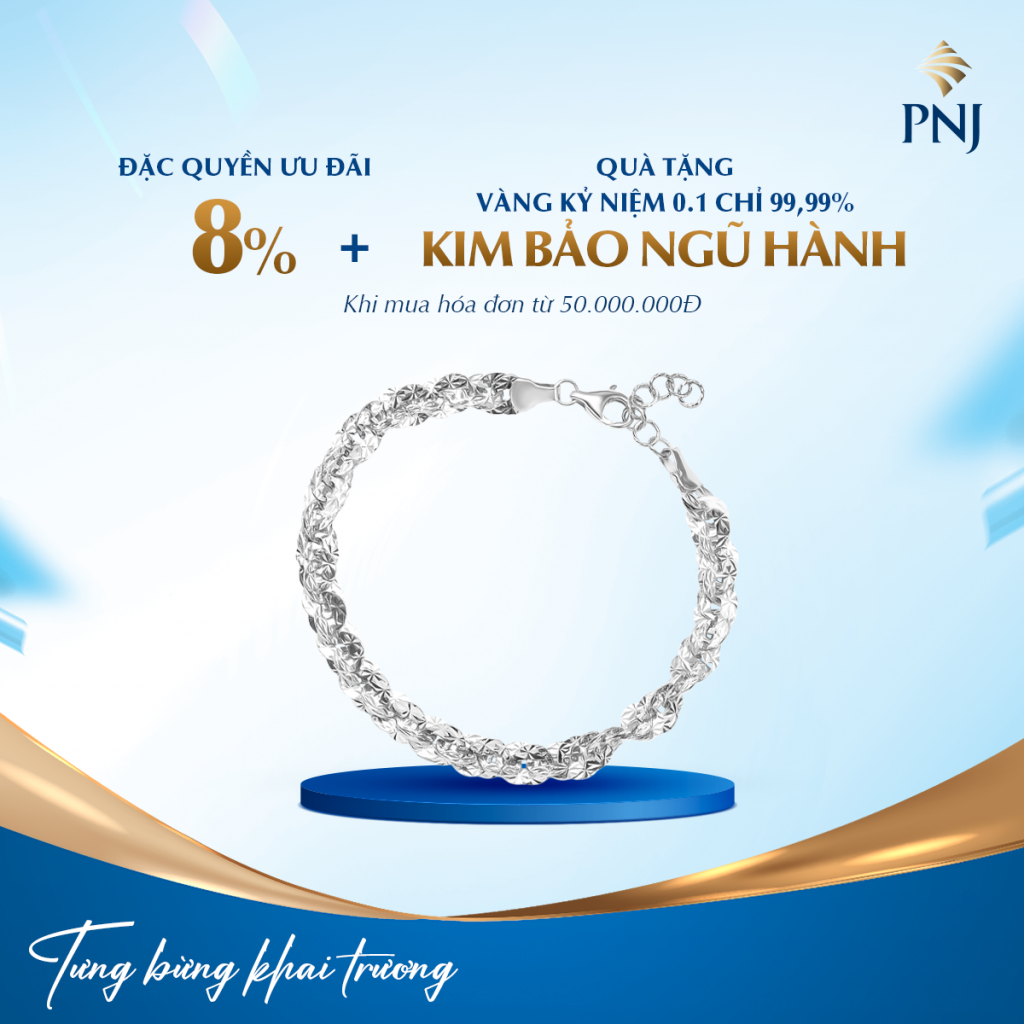 TƯNG BỪNG TÁI KHAI TRƯƠNG CÙNG NGẬP TRÀN ƯU ĐÃI TẠI TRUNG TÂM KIM HOÀN PNJ 30-32 TRẦN HƯNG ĐẠO, PHƯỜNG Ô MÔN, CẦN THƠ 3 POST KT1200X1200 3 1