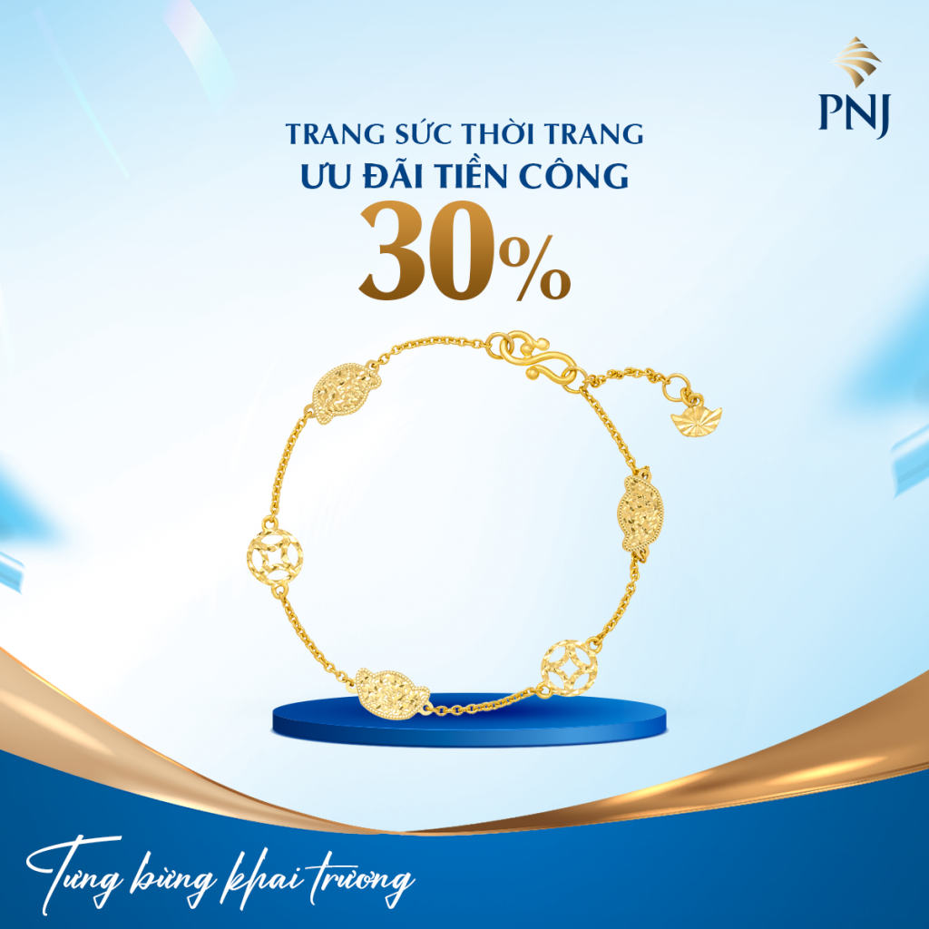 TƯNG BỪNG TÁI KHAI TRƯƠNG CÙNG NGẬP TRÀN ƯU ĐÃI TẠI TRUNG TÂM KIM HOÀN PNJ 30-32 TRẦN HƯNG ĐẠO, PHƯỜNG Ô MÔN, CẦN THƠ 4 POST KT1200X1200 5