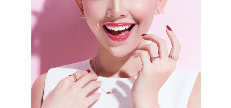 Nhẫn bạc PNJSilver My Princess đính đá chất lượng chính hãng | pnj.com.vn